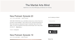 Desktop Screenshot of martialartsmind.com